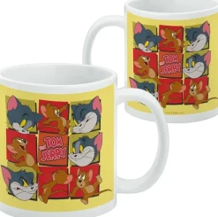 Tom and Jerry - Character Squares Mug