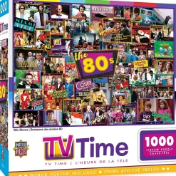 TV Time The 80s 1000 Piece Jigsaw Puzzle
