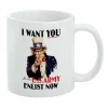 United States Army - Vintage "I Want You" Poster Mug