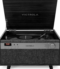 Victrola Century Bluetooth 6-in-1 Music Center (Black)