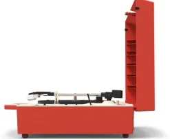 Victrola Re-Spin Sustainable Suitcase Record Player - Red