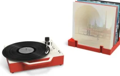 Victrola Re-Spin Sustainable Suitcase Record Player - Red