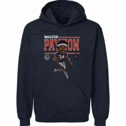 Walter Payton Cartoon WHT