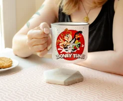 Warner Bros. Looney Tunes Ceramic Camper Mug | Holds 20 Ounces