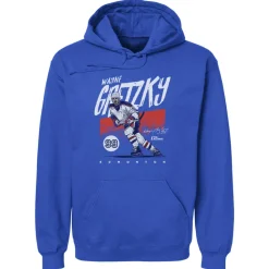 Wayne Gretzky Edmonton Grunge WHT