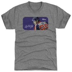 Wayne Gretzky Edmonton Vintage Stripe WHT