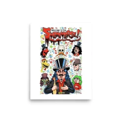 Welcome to the Sveniverse Svengoolie® Art Print by Scott Shaw! (2022 Series)
