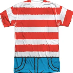 Where's Waldo? - Waldo Costume (Front & Back)