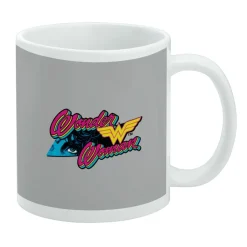 Wonder Woman - 80's Airbrush Font Mug