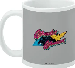Wonder Woman - 80's Airbrush Font Mug